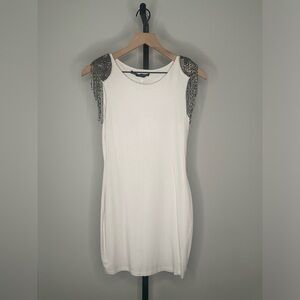 Bebe White Mini Dress